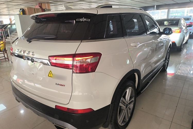 Used Haval H6 Coupe 2017 Red Label 2.0T Automatic Two-Wheel Drive Prestige Model Rear Right 45 Deg