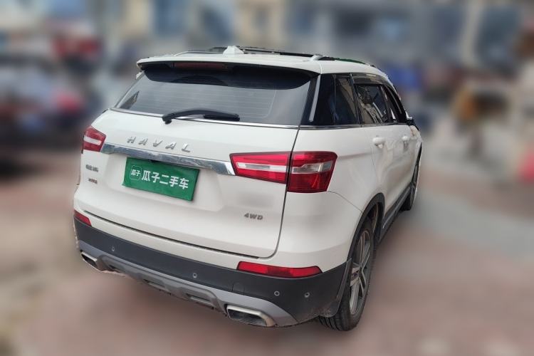 Used Haval H6 Coupe 2017 Red-Label Diesel 2.0T Manual 4x4 Elite Model China V Standard Rear Right 45 Deg