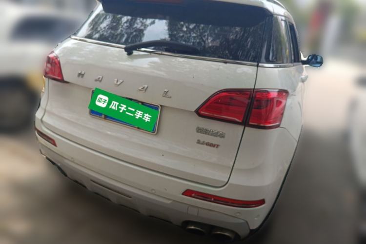 Used Haval H6 Coupe 2017 Blue Label 2.0T Automatic Two-Wheel Drive Elite Model Rear Right 45 Deg