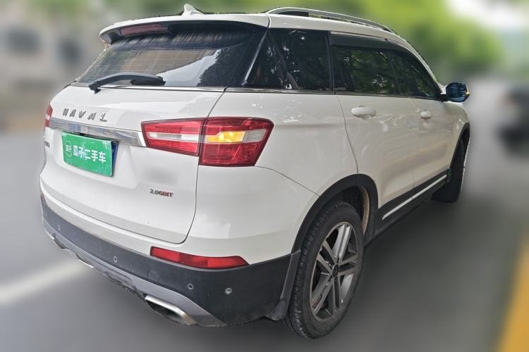 Used Haval H6 Coupe 2017 Red-Label 2.0T Automatic Two-Wheel Drive Elite Model Rear Right 45 Deg