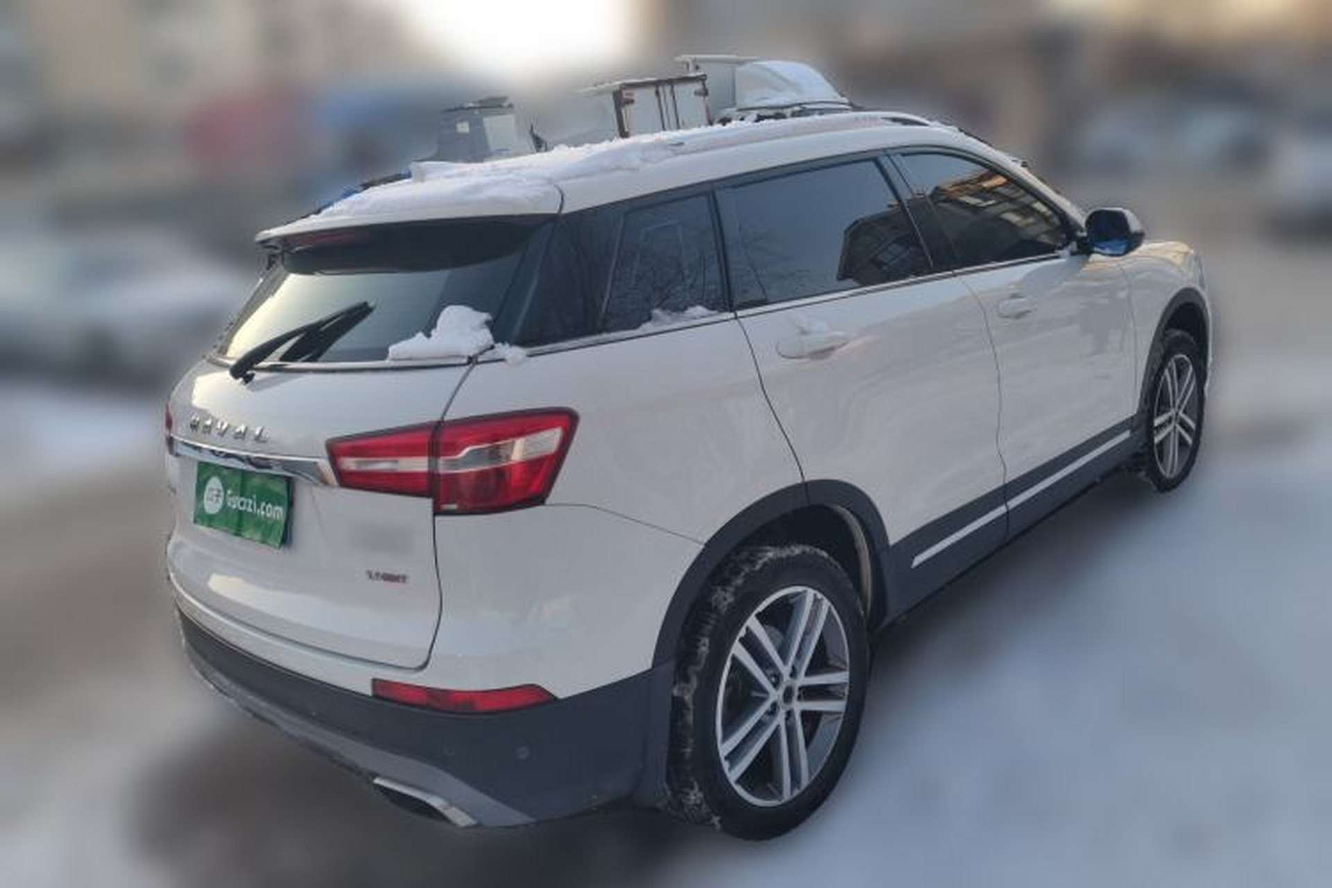 Used Haval H6 Coupe 2017 Red-Label 2.0T Automatic Two-Wheel Drive Elite Model Rear Right 45 Deg