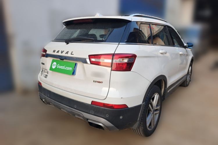 Used Haval H6 Coupe 2017 Red-Label 2.0T Automatic Two-Wheel Drive Elite Model Rear Right 45 Deg