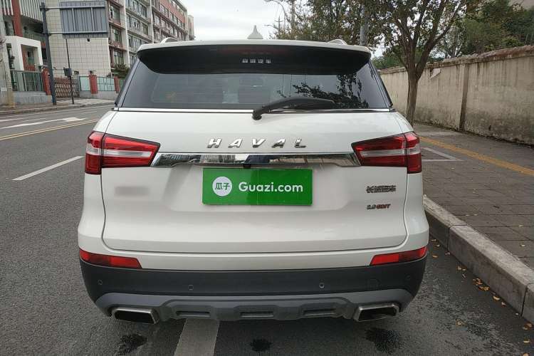 Used Haval H6 Coupe 2017 Red Label 2.0T Automatic Two-Wheel Drive Prestige Model Rear