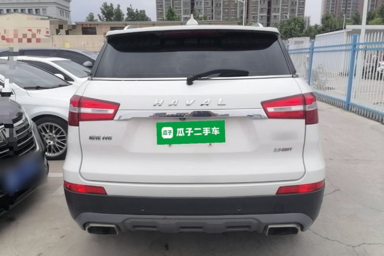 Used Haval H6 Coupe 2017 Red-Label 2.0T Automatic Two-Wheel Drive Elite Model Rear