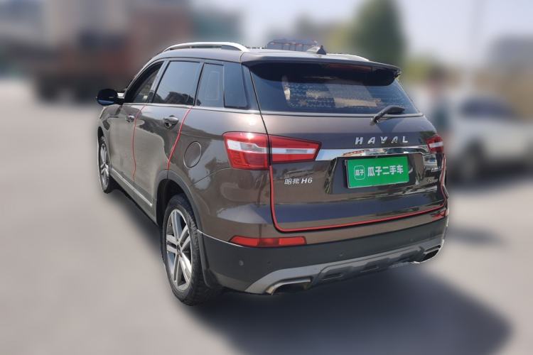 Used Haval H6 Coupe 2017 Red Label 2.0T Manual Two-Wheel Drive Elite Model Rear Left 45 Deg