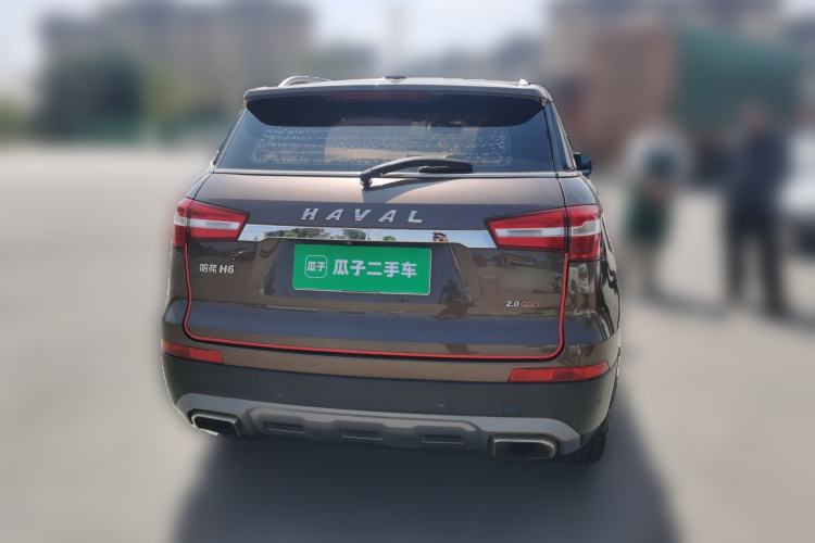 Used Haval H6 Coupe 2017 Red Label 2.0T Manual Two-Wheel Drive Elite Model Rear