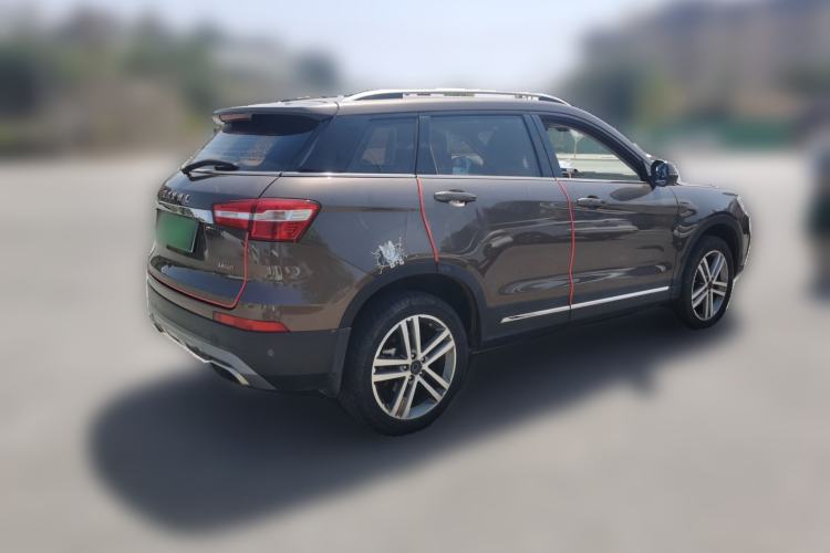 Used Haval H6 Coupe 2017 Red Label 2.0T Manual Two-Wheel Drive Elite Model Rear Right 45 Deg