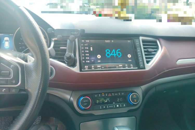 Used Haval H6 Coupe 2018 Red-Label 1.5T Automatic Two-Wheel Drive Ultra-Luxury Model Audio And AC Panel