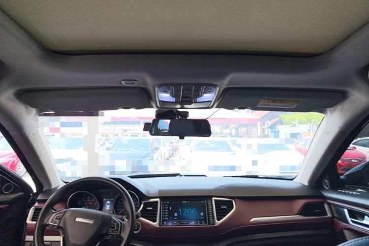 Used Haval H6 Coupe 2018 Red-Label 1.5T Automatic Two-Wheel Drive Ultra-Luxury Model Headliner