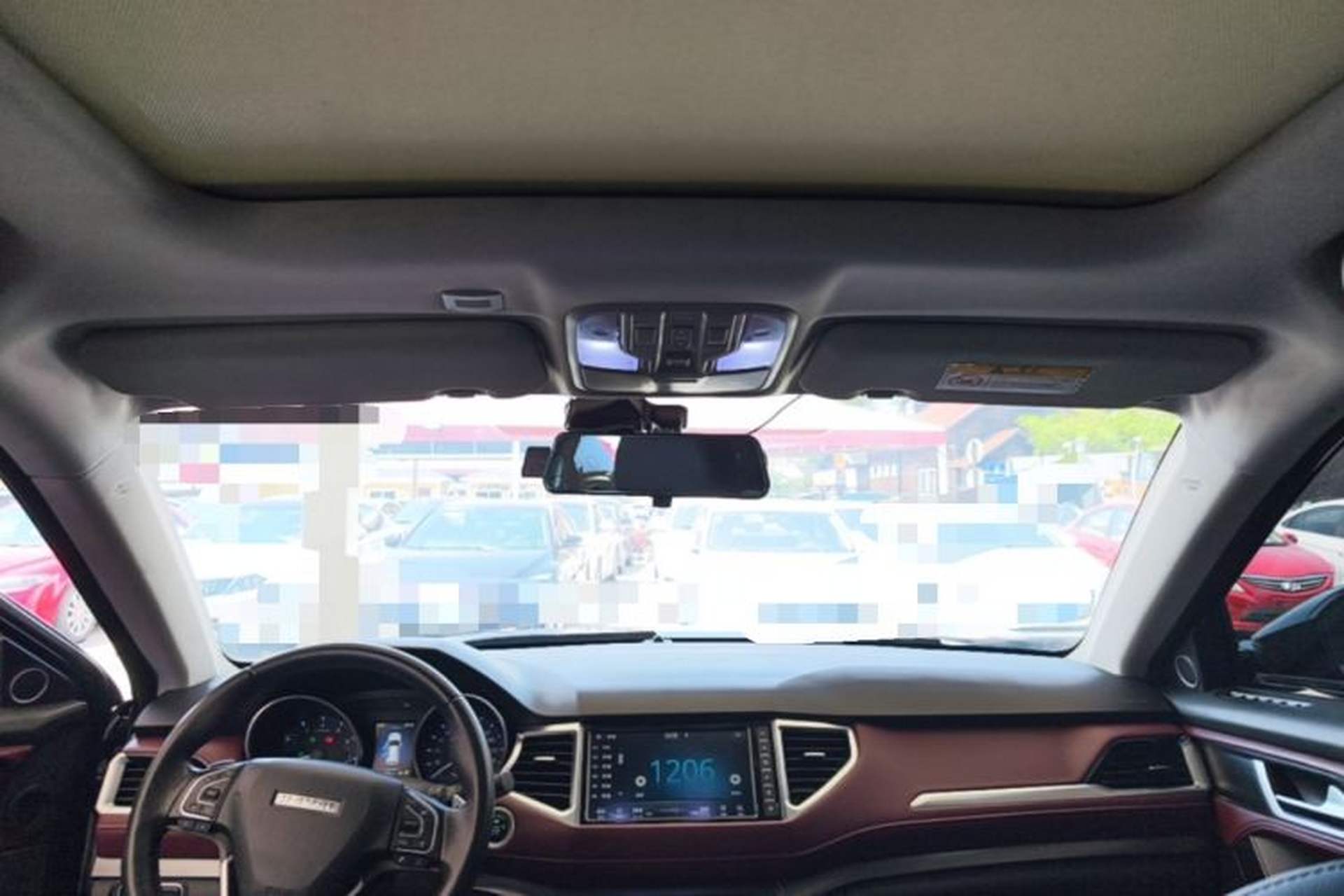 Used Haval H6 Coupe 2018 Red-Label 1.5T Automatic Two-Wheel Drive Ultra-Luxury Model Headliner