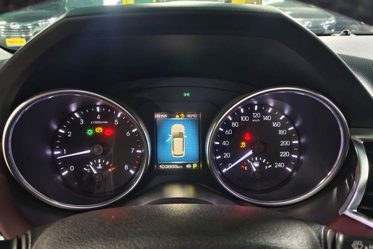 Used Haval H6 Coupe 2018 Red-Label 1.5T Automatic Two-Wheel Drive Ultra-Luxury Model Instrument Cluster