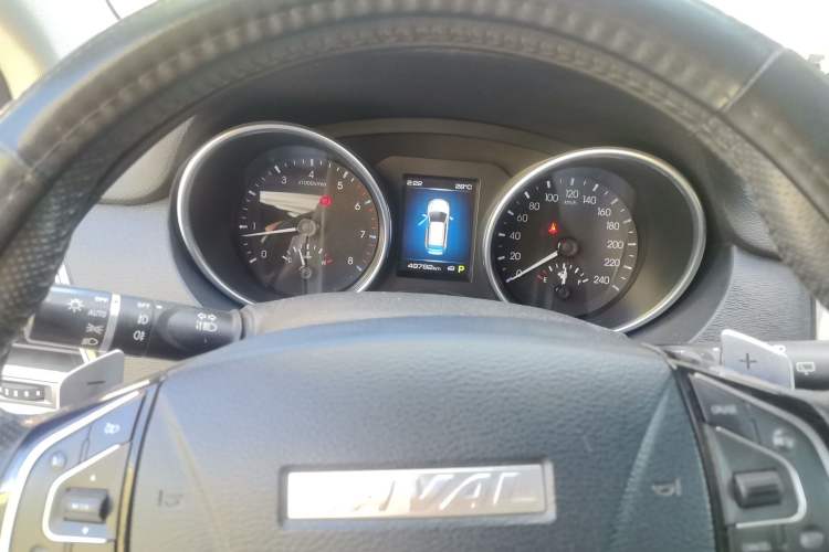 Used Haval H6 Coupe 2018 Blue Label 1.5T Automatic Two-Wheel Drive Ultra-Luxury Model Instrument Cluster
