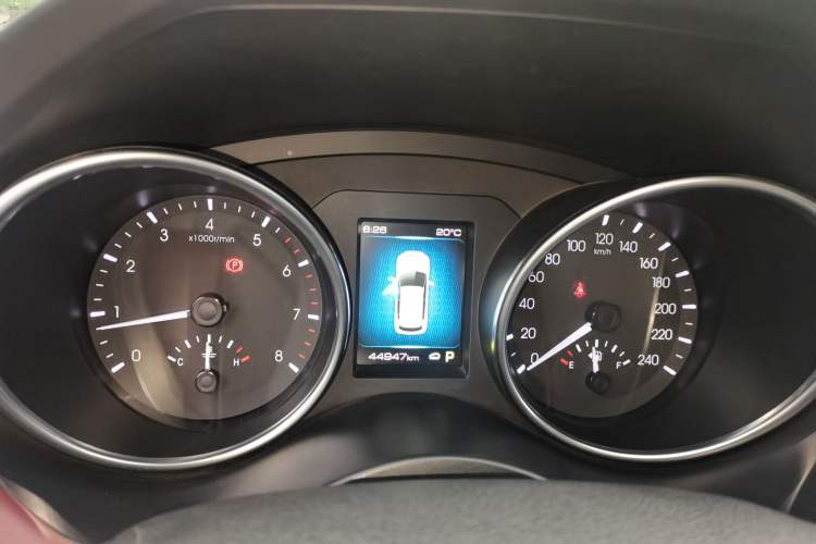 Used Haval H6 Coupe 2018 Red-Label 1.5T Automatic Two-Wheel Drive Ultra-Luxury Model Instrument Cluster