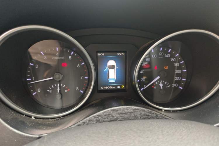 Used Haval H6 Coupe 2018 Blue Label 1.5T Automatic Two-Wheel Drive Luxury Model Instrument Cluster