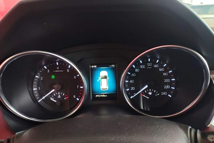 Used Haval H6 Coupe 2018 Red-Label 1.5T Automatic Two-Wheel Drive Ultra-Luxury Model Instrument Cluster