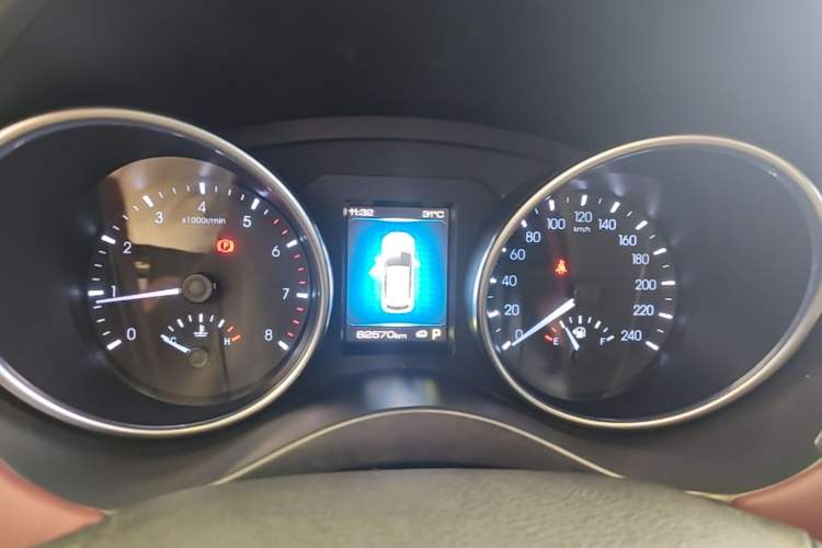 Used Haval H6 Coupe 2018 Red-Label 1.5T Automatic Two-Wheel Drive Ultra-Luxury Model Instrument Cluster