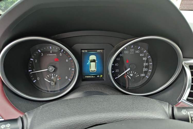 Used Haval H6 Coupe 2018 Red-Label 1.5T Automatic Two-Wheel Drive Ultra-Luxury Model Instrument Cluster