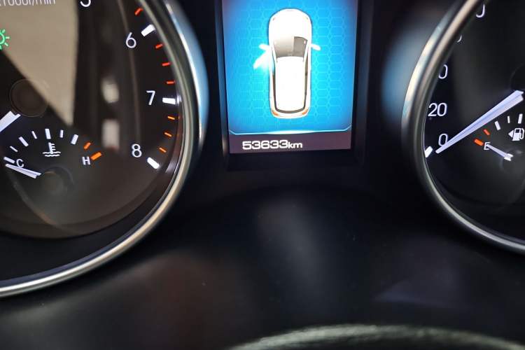 Used Haval H6 Coupe 2018 Blue Label 1.5T Automatic Two-Wheel Drive Ultra-Luxury Model Odometer Close Up