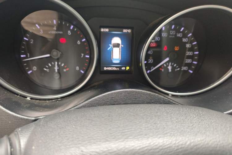 Used Haval H6 Coupe 2018 Blue Label 1.5T Automatic Two-Wheel Drive Luxury Model Odometer Close Up