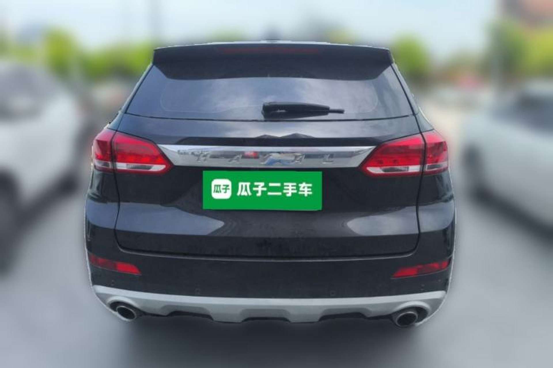 Used Haval H6 Coupe 2018 Red-Label 1.5T Automatic Two-Wheel Drive Ultra-Luxury Model Rear