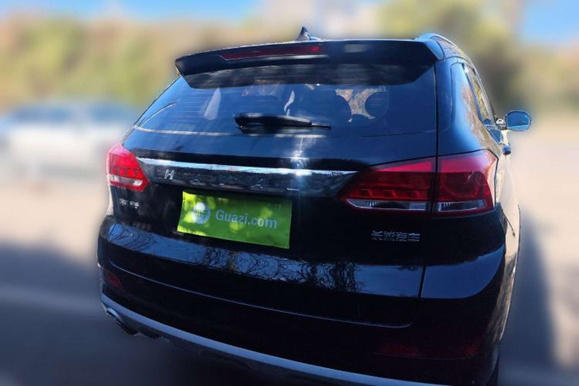 Used Haval H6 Coupe 2018 Red-Label 1.5T Automatic Two-Wheel Drive Ultra-Luxury Model Rear