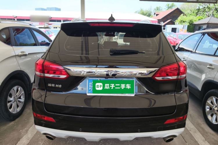 Used Haval H6 Coupe 2018 Red-Label 1.5T Automatic Two-Wheel Drive Ultra-Luxury Model Rear