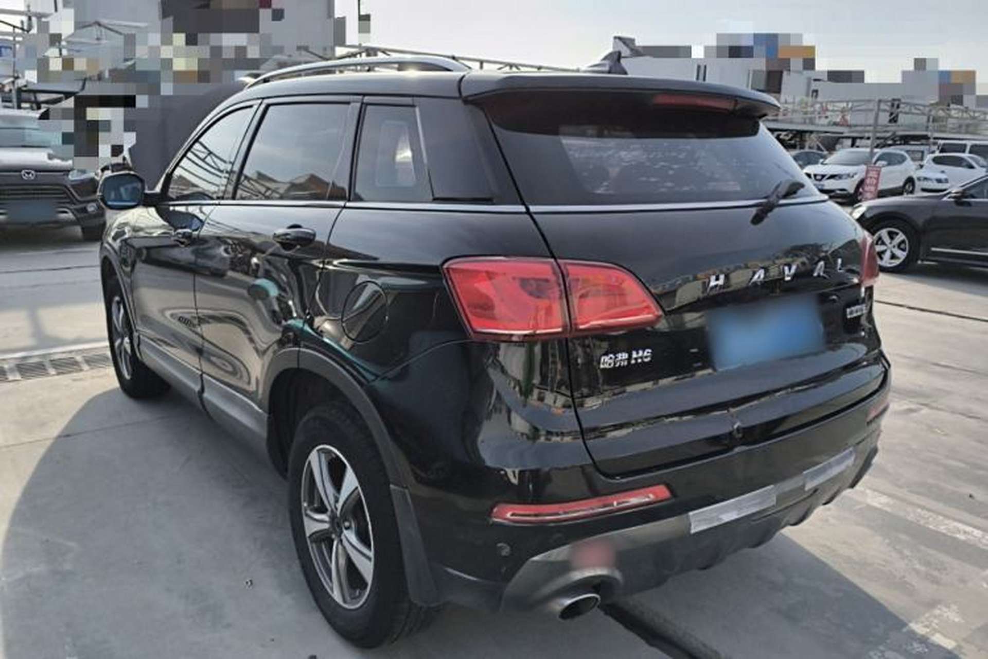 Used Haval H6 Coupe 2018 Blue Label 1.5T Automatic Two-Wheel Drive Ultra-Luxury Model Rear Left 45 Deg