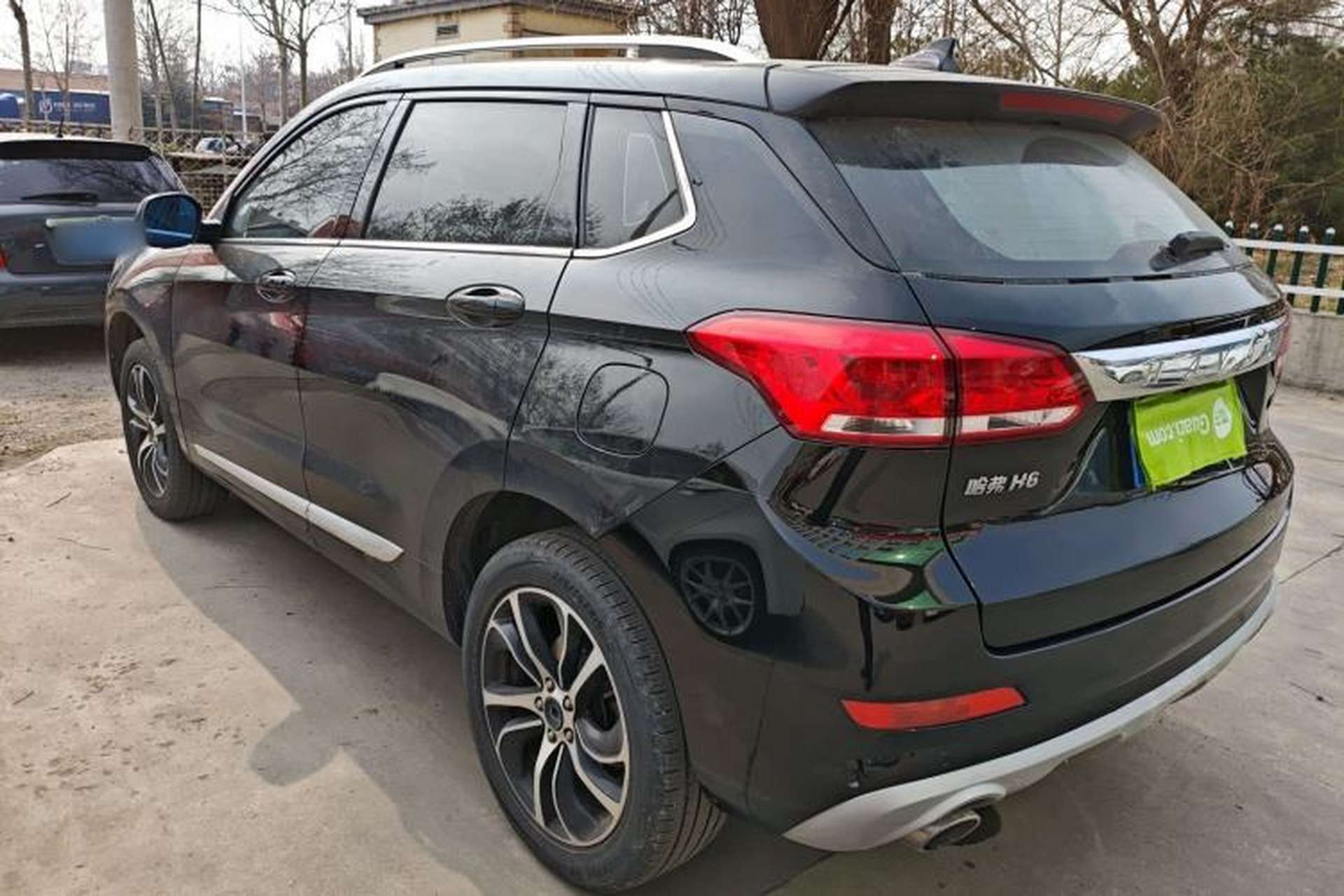 Used Haval H6 Coupe 2018 Red-Label 1.5T Automatic Two-Wheel Drive Ultra-Luxury Model Rear Left 45 Deg