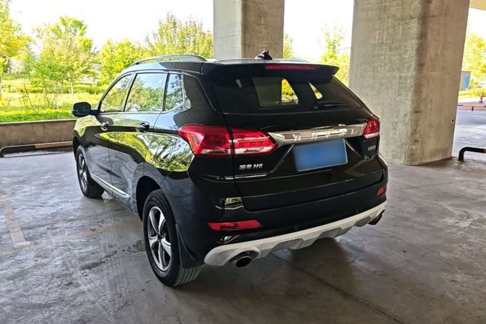 Used Haval H6 Coupe 2018 Red-Label 1.5T Automatic Two-Wheel Drive Luxury Model Rear Left 45 Deg