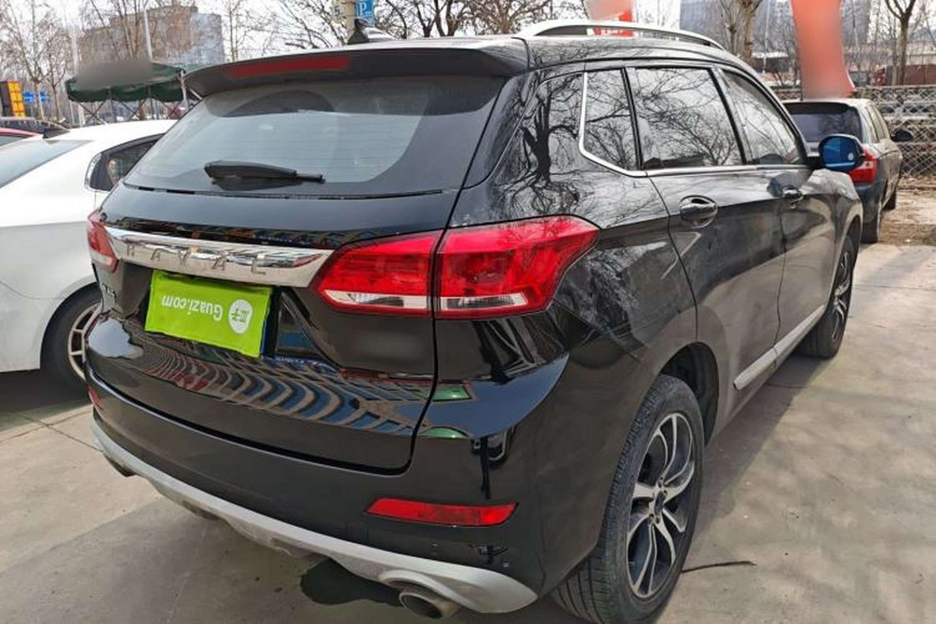 Used Haval H6 Coupe 2018 Red-Label 1.5T Automatic Two-Wheel Drive Ultra-Luxury Model Rear Right 45 Deg
