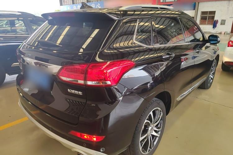 Used Haval H6 Coupe 2018 Red-Label 1.5T Automatic Two-Wheel Drive Ultra-Luxury Model Rear Right 45 Deg