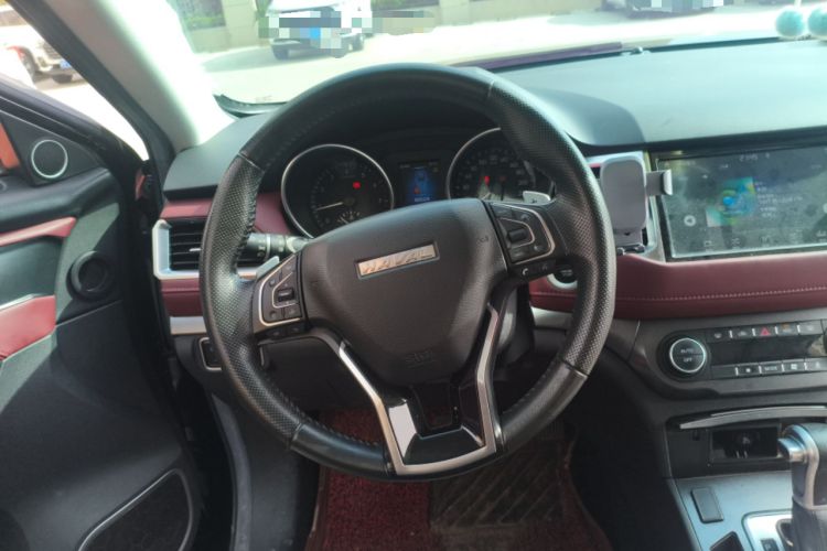 Used Haval H6 Coupe 2018 Red-Label 1.5T Automatic Two-Wheel Drive Ultra-Luxury Model Steering Wheel