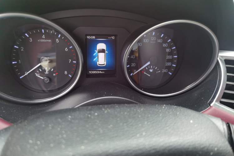 Used Haval H6 Coupe 2018 Red-Label 1.5T Automatic Two-Wheel Drive Ultra-Luxury Model Odometer Close Up