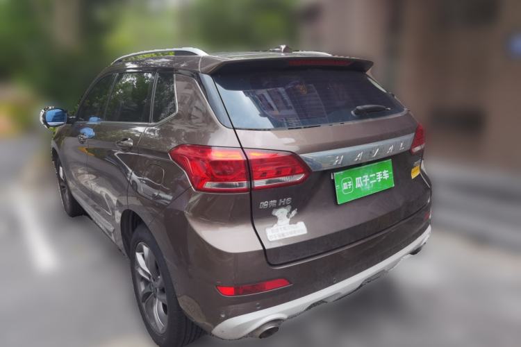 Used Haval H6 Coupe 2018 Red-Label 1.5T Automatic Two-Wheel Drive Ultra-Luxury Model Rear Left 45 Deg