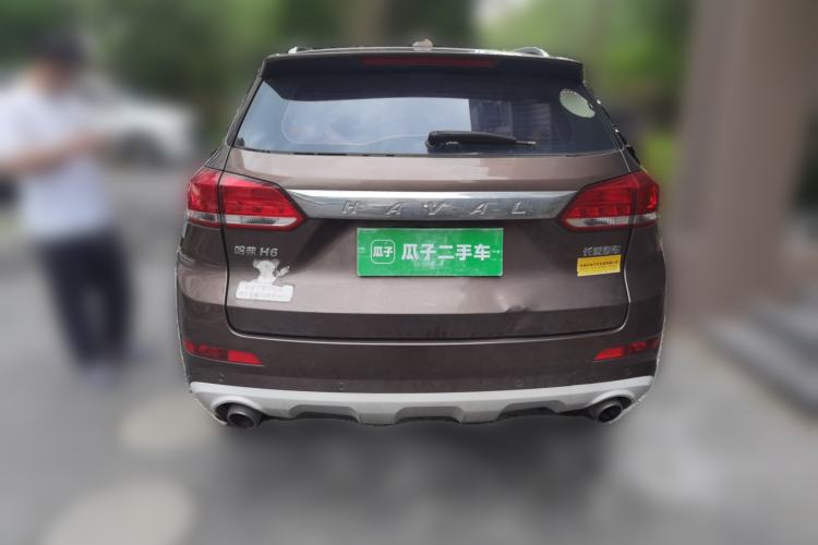 Used Haval H6 Coupe 2018 Red-Label 1.5T Automatic Two-Wheel Drive Ultra-Luxury Model Rear