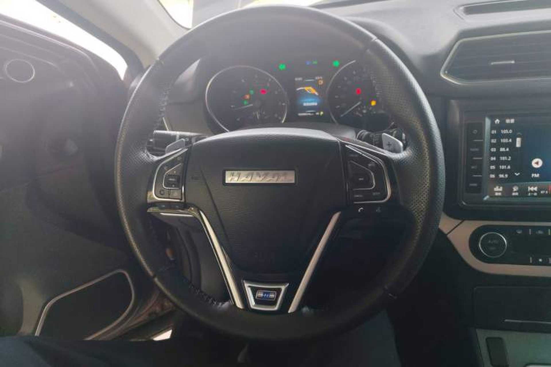 Used Haval H6 Coupe 2018 Blue Label 1.5T Automatic Two-Wheel Drive Luxury Model Steering Wheel