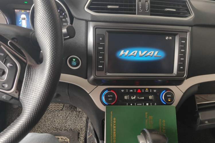 Used Haval H6 Coupe 2018 Blue Label 1.5T Automatic Two-Wheel Drive Ultra-Luxury Model Audio And AC Panel