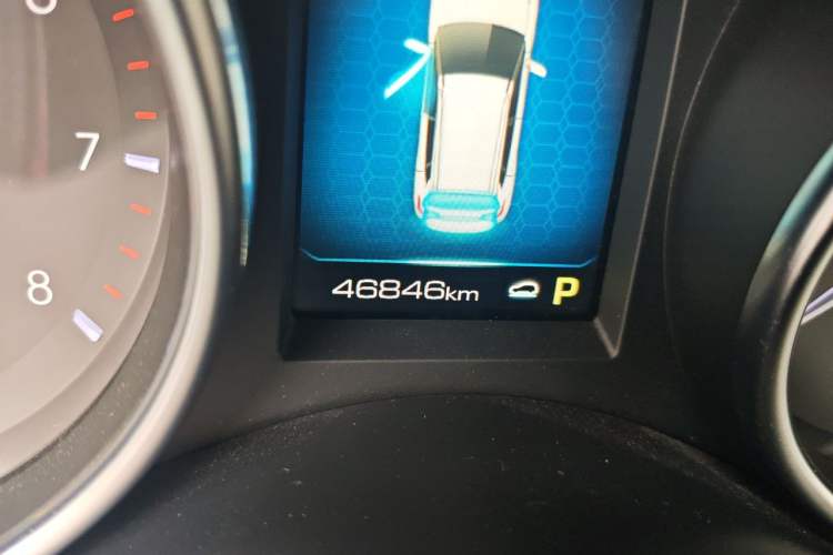 Used Haval H6 Coupe 2018 Red-Label 1.5T Automatic Two-Wheel Drive Ultra-Luxury Model Odometer Close Up