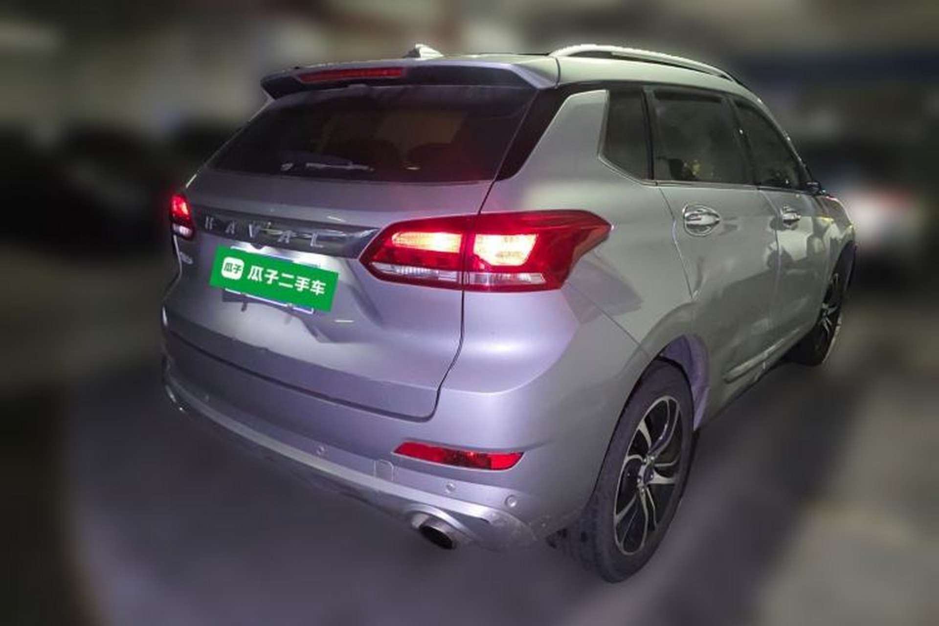 Used Haval H6 Coupe 2018 Red-Label 1.5T Automatic Two-Wheel Drive Ultra-Luxury Model Rear Right 45 Deg