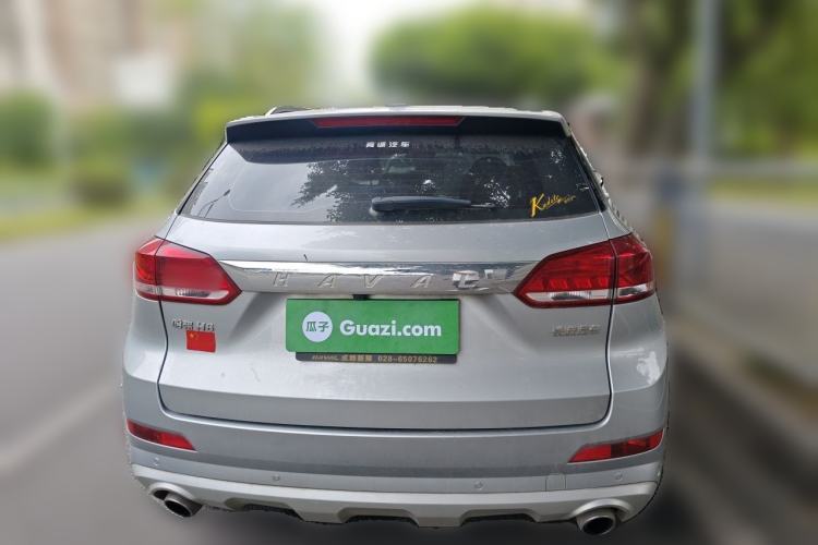 Used Haval H6 Coupe 2018 Red-Label 1.5T Automatic Two-Wheel Drive Ultra-Luxury Model Rear