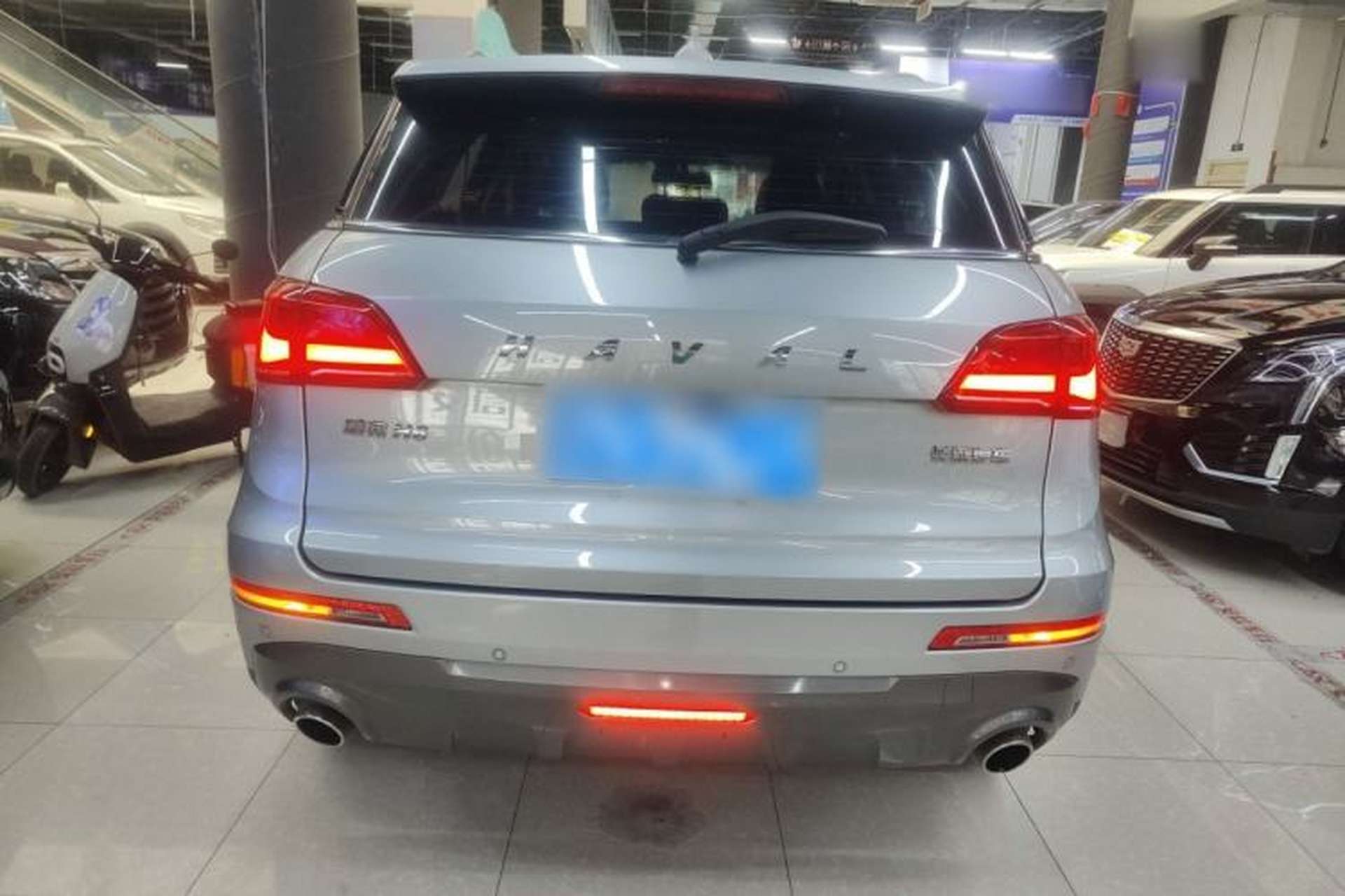 Used Haval H6 Coupe 2018 Blue Label 1.5T Automatic Two-Wheel Drive Ultra-Luxury Model Rear