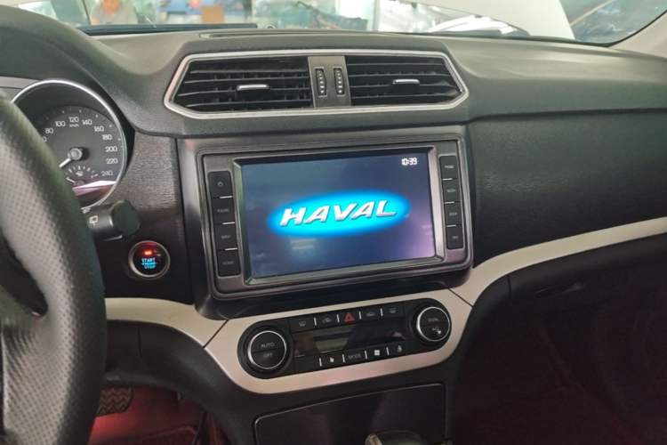 Used Haval H6 Coupe 2018 Blue Label 1.5T Automatic Two-Wheel Drive Ultra-Luxury Model Audio And AC Panel