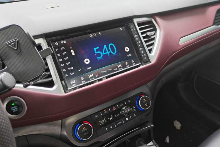 Used Haval H6 Coupe 2018 Red-Label 1.5T Automatic Two-Wheel Drive Luxury Model Audio And AC Panel