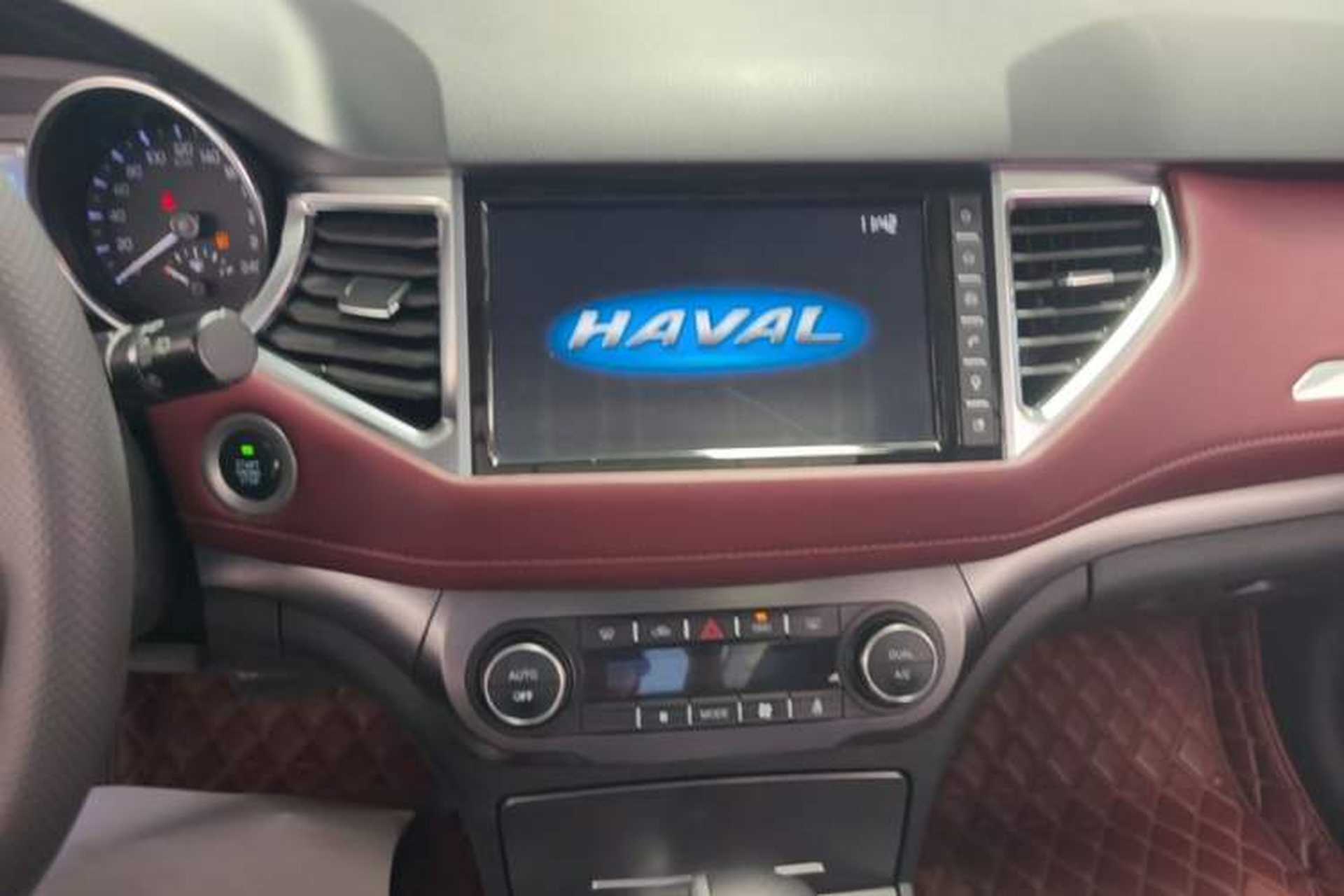 Used Haval H6 Coupe 2018 Red-Label 1.5T Automatic Two-Wheel Drive Ultra-Luxury Model Audio And AC Panel