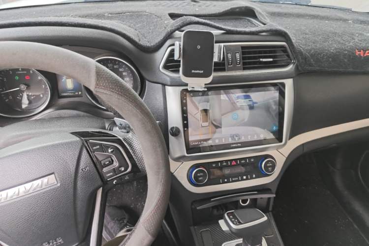 Used Haval H6 Coupe 2018 Blue Label 1.5T Automatic Two-Wheel Drive Luxury Model Audio And AC Panel