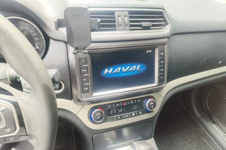 Used Haval H6 Coupe 2018 Blue Label 1.5T Automatic Two-Wheel Drive Luxury Model Audio And AC Panel
