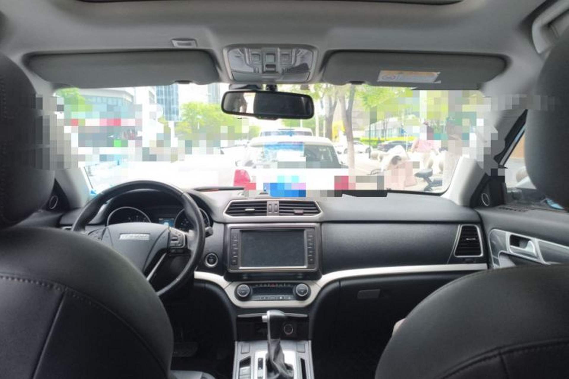 Used Haval H6 Coupe 2018 Blue Label 1.5T Automatic Two-Wheel Drive Ultra-Luxury Model Center Console