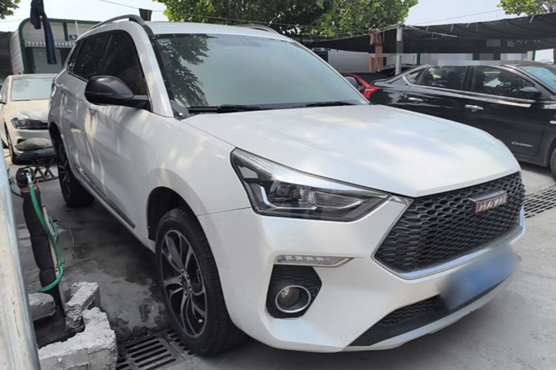 Used Haval H6 Coupe 2018 Red-Label 1.5T Automatic Two-Wheel Drive Ultra-Luxury Model Front Right 45 Deg