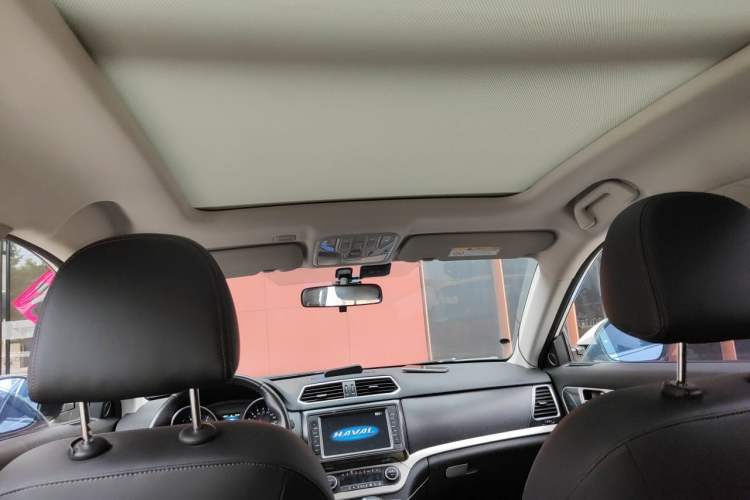 Used Haval H6 Coupe 2018 Blue Label 1.5T Automatic Two-Wheel Drive Luxury Model Headliner