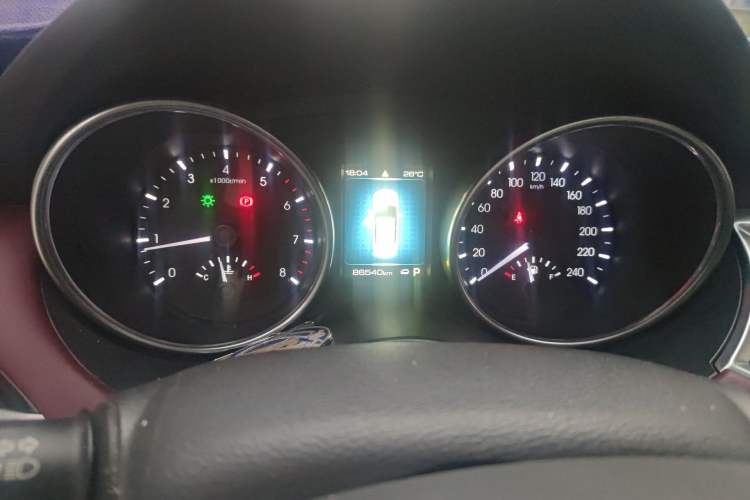 Used Haval H6 Coupe 2018 Red-Label 1.5T Automatic Two-Wheel Drive Ultra-Luxury Model Instrument Cluster